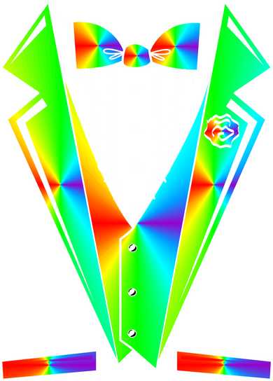 Tux Tuxedo With Pockets Rose Tie Dye Tumbler