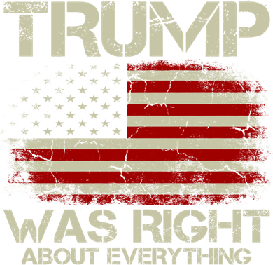 Trump Was Right About Everything I Voted For Trump Meaningful Gift Women's Long Sleeve Shirt