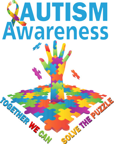 Together We Can Solve The Puzzle Autism Awareness Toddler Long Sleeve