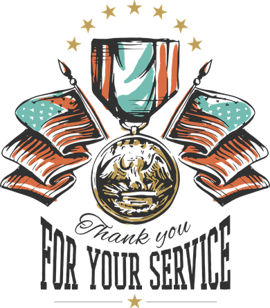 Thank You For Your Service Veteran T-Shirt