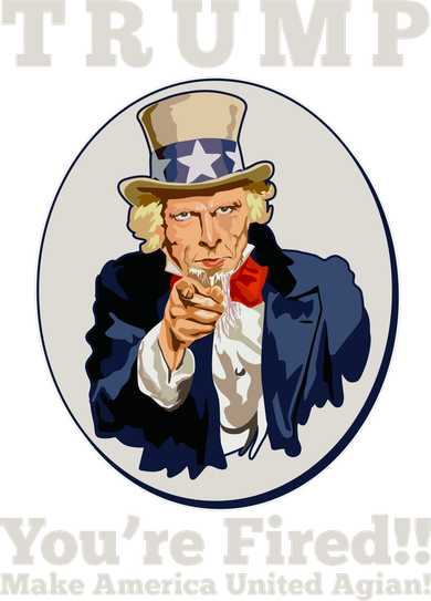 Uncle Sam Trump You're Fired Make America United Again Backpack
