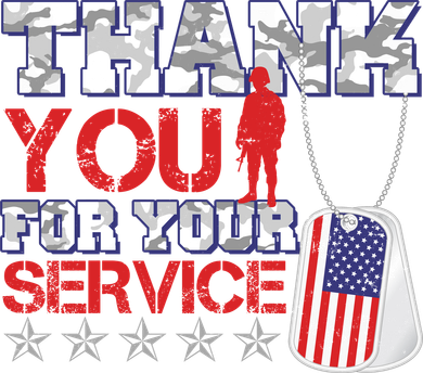 Thank You For Your Service Veterans Day Women's Dry Zone Grid Polo