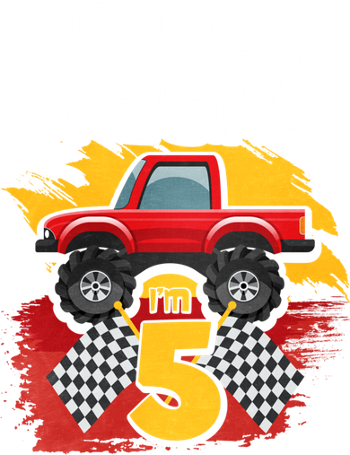 Truck Yeah Im 5 Funny Gift Coaster