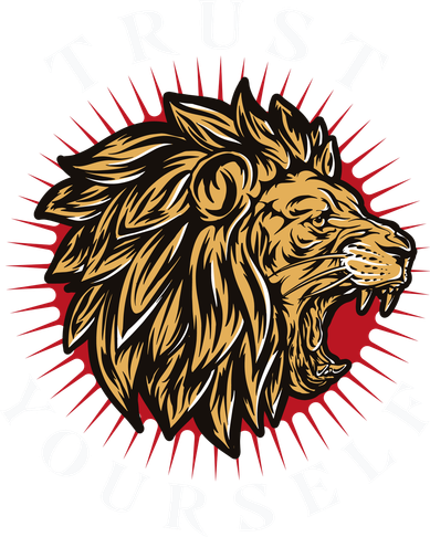 Trust Yourself Lion Tote Bag