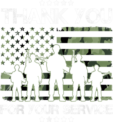 Thank You Patriotic Veteran Memorial Day USA Camouflage Kids Long Sleeve Shirt