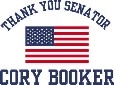 Thank You Senator Cory Booker Hooded Wearable Blanket