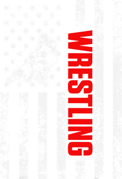 US American Flag Sports Patriotic Wrestling  Tank Top