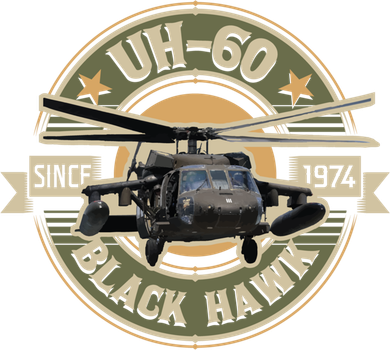 Uhgift60 Blackhawk Gift Assault Helicopter Pilot Aviation Gift T-Shirt