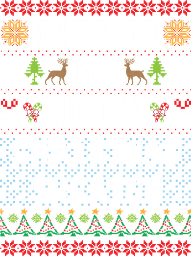 This Is My Ugly Christmas Sweater Party Funny Button