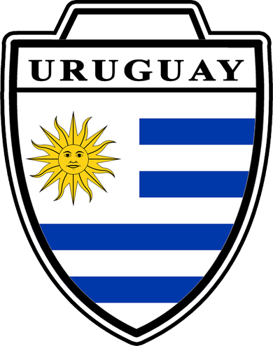 Uruguay Country Soccer Crest Hat