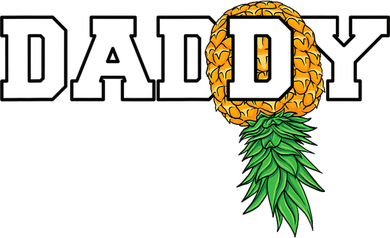 Upside Down Pineapple Swinger Daddy Men Kids Sweatshirt