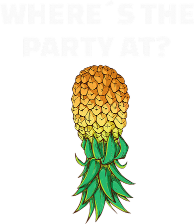 Upside Down Pineapple Where´S The Party At Kids T-Shirt