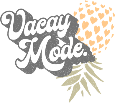 Upside Down Pineapple Vacay Mode Vacation Funny Swinger Gift Kids Hoodie