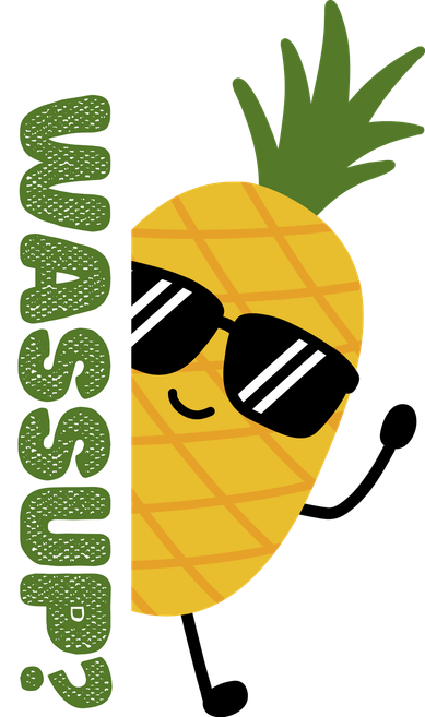 Upside Down Pineapple Kids T-Shirt