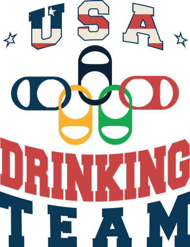 USA Drinking Team Olympics Kids Hoodie