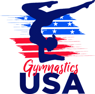 Usa Flag Gymnastics Usa Support Women's Sweatshirt