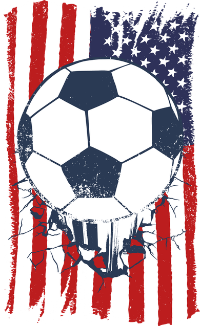 USA Flag Soccer Lover Women's Tank Top