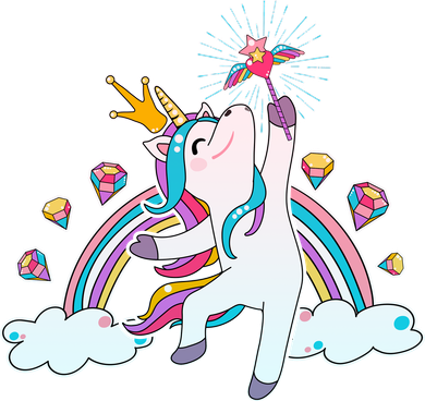 Unicorn Magic Kids Sweatshirt