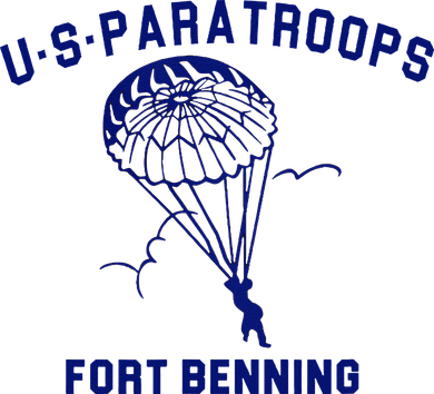 US Paratroops Paratroopers Fort Benning WW2 Kids Sweatshirt
