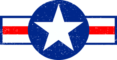 Retro US Army USA Star Logo Apron