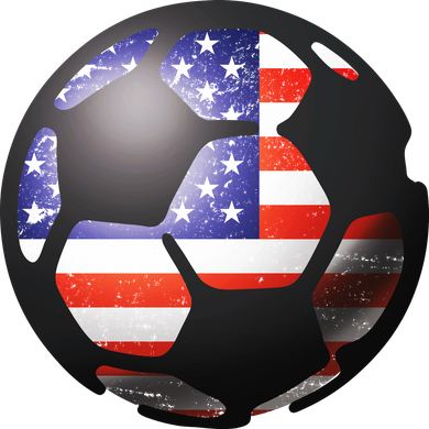 USA Soccer Ball Kids T-Shirt