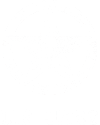 US Army Vintage Logo Button