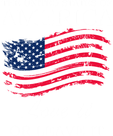 The USA Love It Or Leave It Women's Tank Top