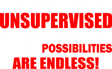 Currently Unsupervised Possibilities Are Endless Women's Sweatshirt