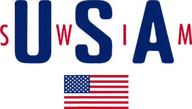 Usa Swim  Usa Summer Swimming 2024 Games Kids Long Sleeve Shirt