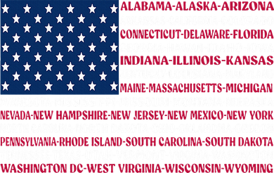 USA US Flag Patriotic Vintage Women's Long Sleeve Shirt