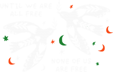 Until We Are All Free None Of Us Are Free Free Palestine Women's T-Shirt