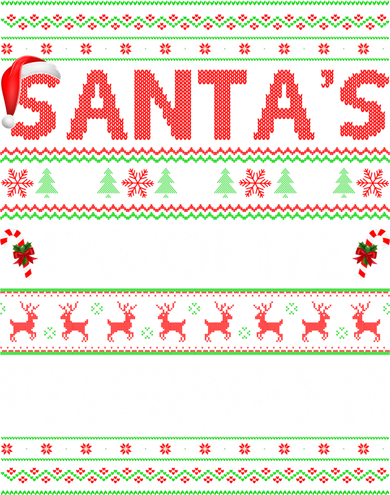 Ugly Xmas Lighting Santa's Favorite Engineer Christmas Gift Baby Bodysuit