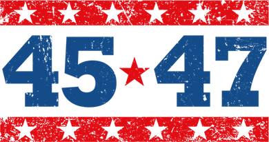 Vintage American President Trump 45 47 2024 Election Kids T-Shirt