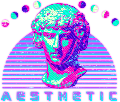 Vaporwave Aesthetic Kids Hoodie