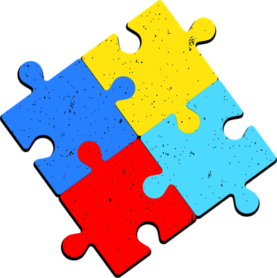 Vintage Autism Puzzle Toddler Long Sleeve