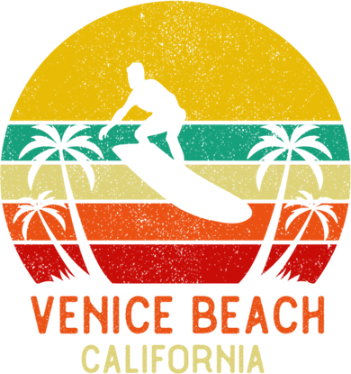 Venice Beach California Sunset Toddler T-Shirt