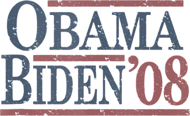 Vintage Barack Obama Joe Biden 2008 Button