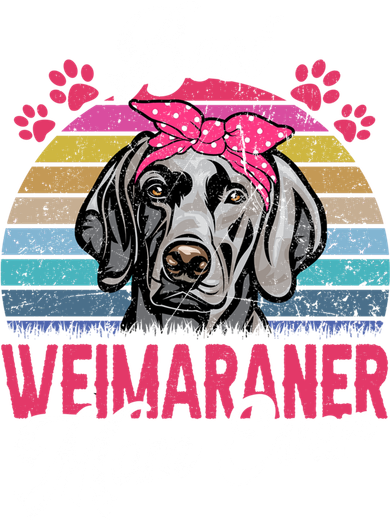 Vintage Best Weimaraner Mom Ever Cute Gift Toddler T-Shirt
