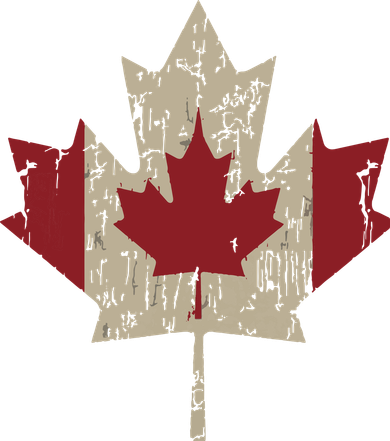 Vintage Canada Flag Shirts Maple Leaf Canadian Pride Women's T-Shirt