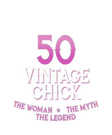 Genuine Aged 50 Years Vintage Chick 50th Birthday Tumbler