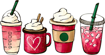 Valentine Coffee Lover Heart Latte Iced Coffee Valentine Day Doddie Hoodie