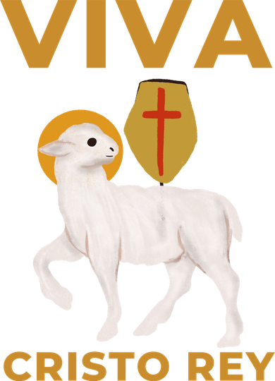 Viva Cristo Rey Roman Catholic Gift Kids T-Shirt