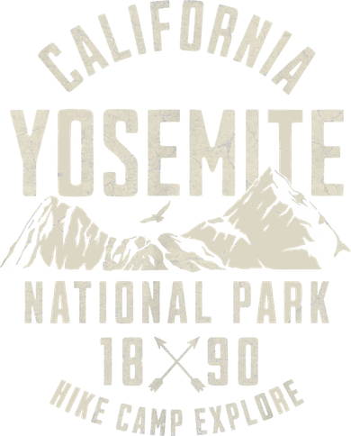 Vintage California Yosemite National Park California Nature Hiking Outdoors Hooded Wearable Blanket