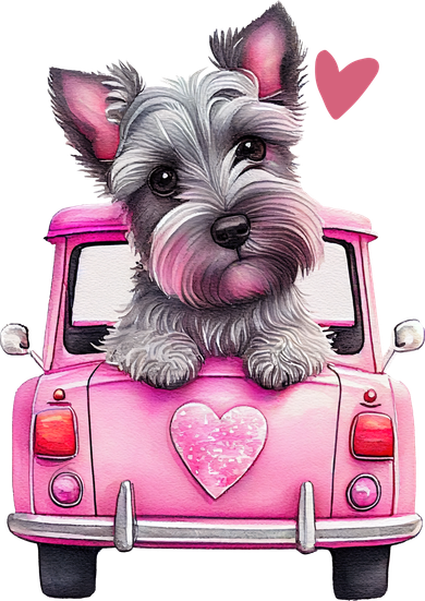 Valentines Day Puppy Cute Gift Toddler Hoodie