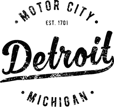 Vintage Detroit Souvenir Motor City Simple Detroit Hat