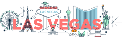 LAS Vegas Sketch Skyline Women's Tank Top