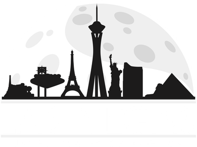 Las Vegas Skyline Beanie