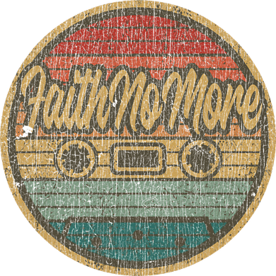 Vintage Faith No More Cassette Retro Circle Musician Sweatshirt