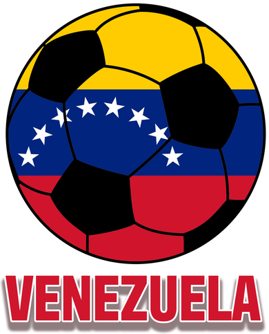 Venezuela Flag Soccer Jersey Golf Towel