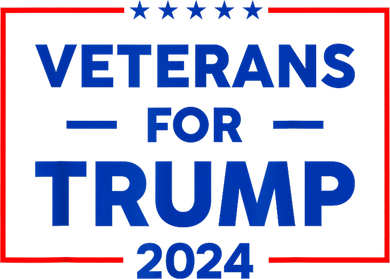 Veterans For Trump 2024 Baby Bodysuit